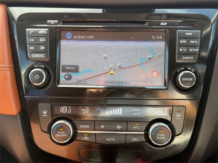 2018 NISSAN X-TRAIL Ti (4WD) T32 SERIES 2 SILVER OR CHROME