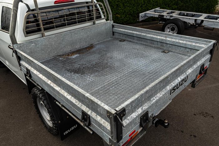 2021 Isuzu D-MAX SX MY22 4X4 Dual Range Mineral White