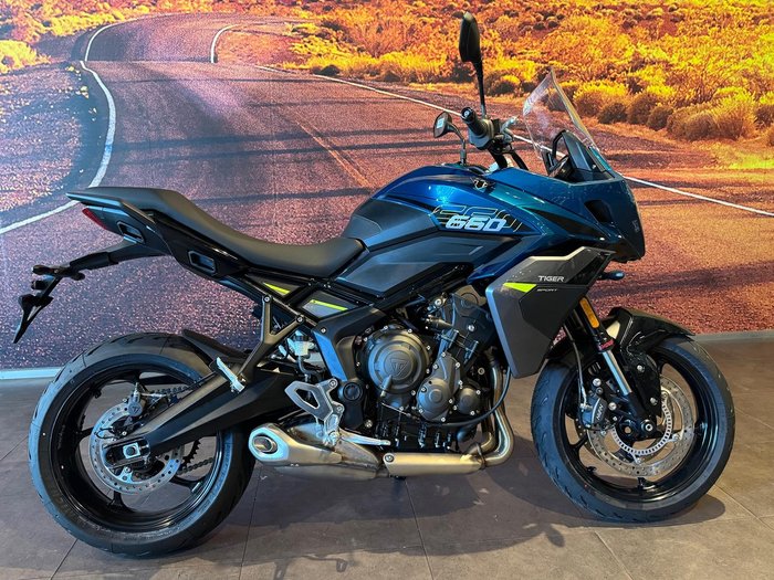 2026 Triumph Tiger Sport 660 Tiger Blue