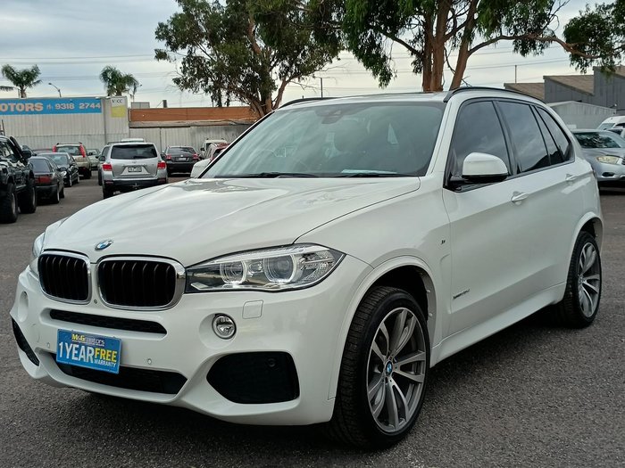 2015 BMW X5 xDrive30d F15 4X4 Constant Alpine White