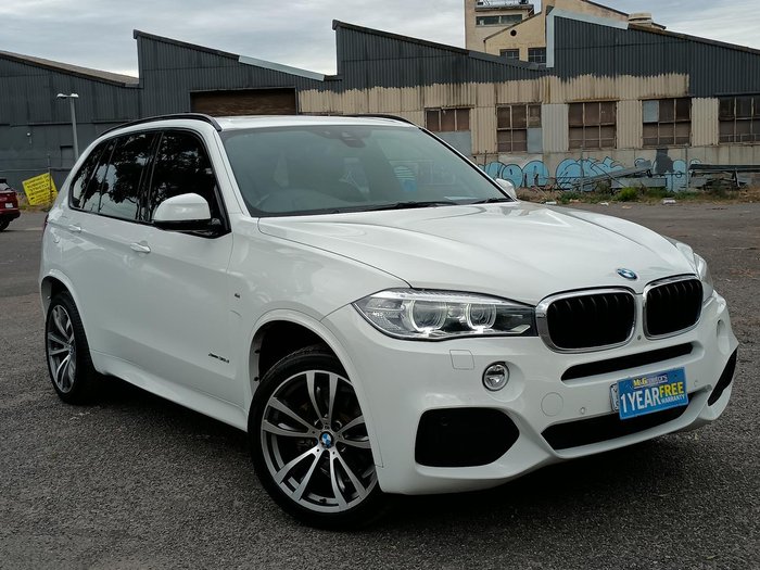 2015 BMW X5 xDrive30d F15 4X4 Constant Alpine White
