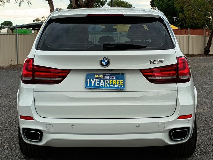 2015 BMW X5 xDrive30d F15 4X4 Constant Alpine White