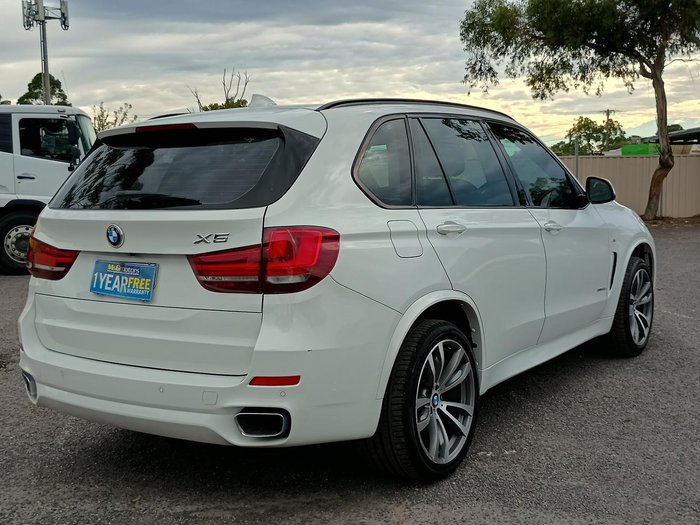 2015 BMW X5 xDrive30d F15 4X4 Constant Alpine White