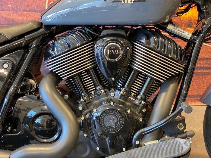 2021 Indian Chief Dark Horse 1890 Chief Grey