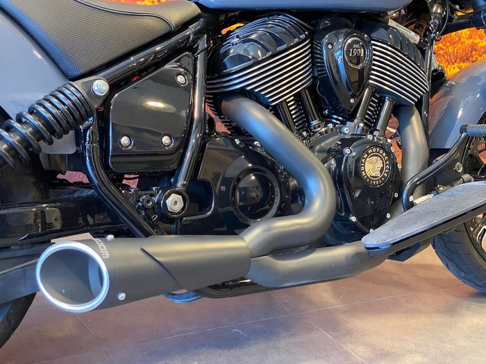 2021 Indian Chief Dark Horse 1890 Chief Grey