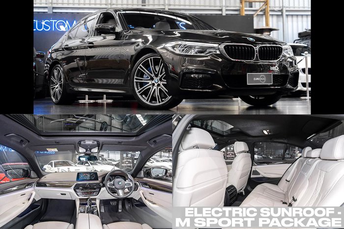 2018 BMW 5 Series 540i M Sport G30 Carbon Black