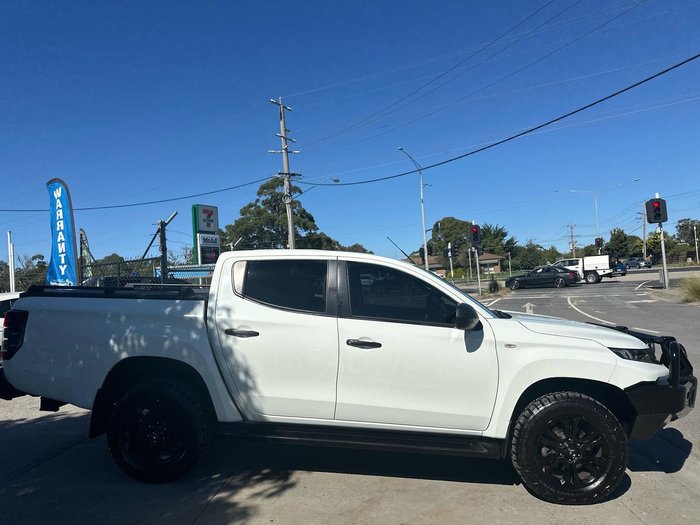 2022 Mitsubishi Triton GLX-R MR MY22 4X4 Dual Range White Diamond