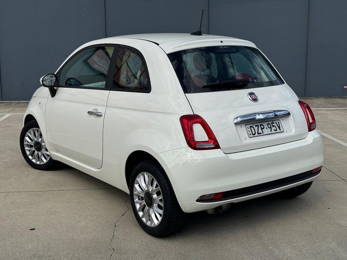 2018 Fiat 500 Pop Series 6 White