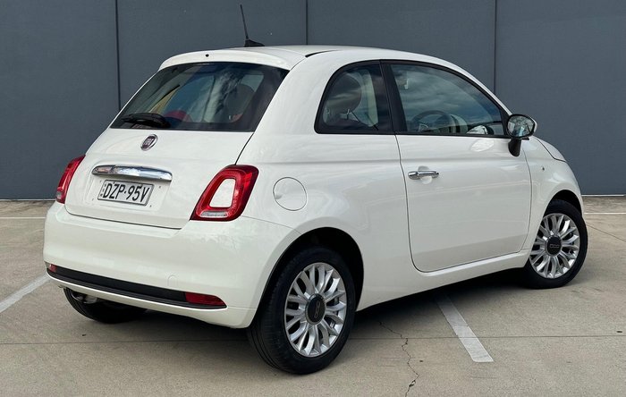 2018 Fiat 500 Pop Series 6 White