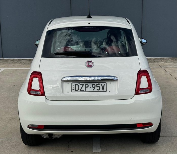 2018 Fiat 500 Pop Series 6 White