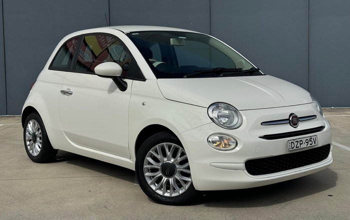 2018 Fiat 500 Pop Series 6 White