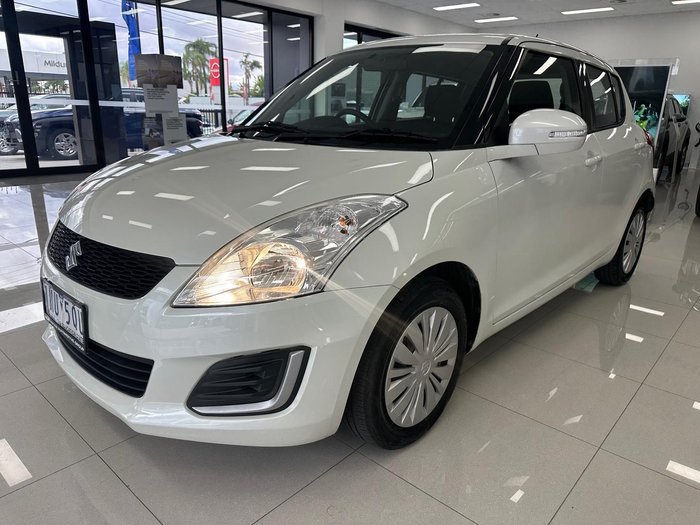 2016 Suzuki Swift GL FZ MY15 Snow White