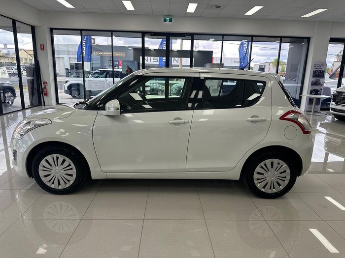2016 Suzuki Swift GL FZ MY15 Snow White