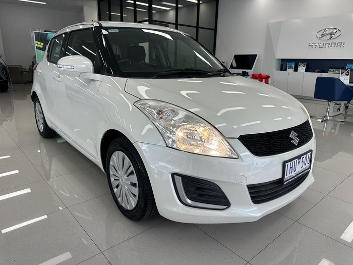 2016 Suzuki Swift GL FZ MY15 Snow White