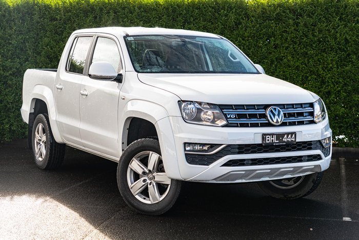 2020 Volkswagen Amarok TDI550 Sportline 2H MY21 4X4 Constant Candy White