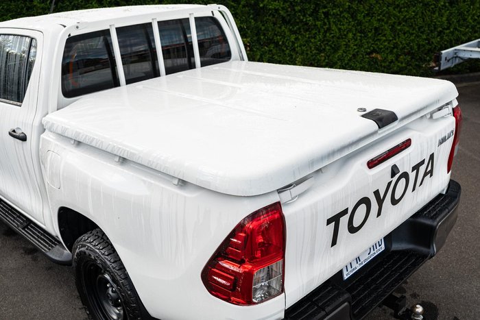 2019 Toyota Hilux SR GUN126R 4X4 Dual Range Glacier White