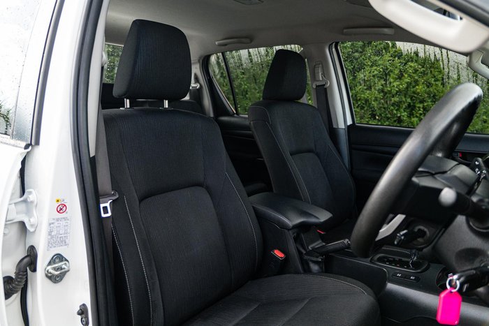 2019 Toyota Hilux SR GUN126R 4X4 Dual Range Glacier White