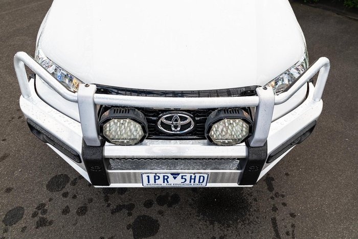 2019 Toyota Hilux SR GUN126R 4X4 Dual Range Glacier White