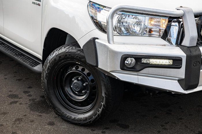 2019 Toyota Hilux SR GUN126R 4X4 Dual Range Glacier White