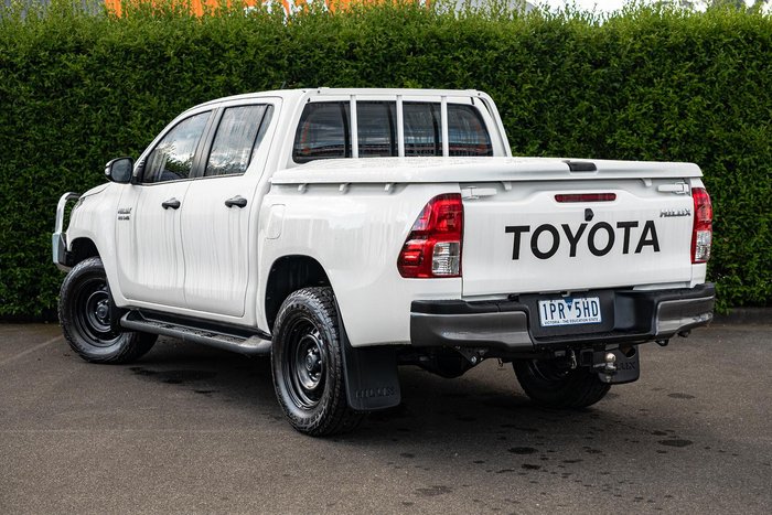 2019 Toyota Hilux SR GUN126R 4X4 Dual Range Glacier White