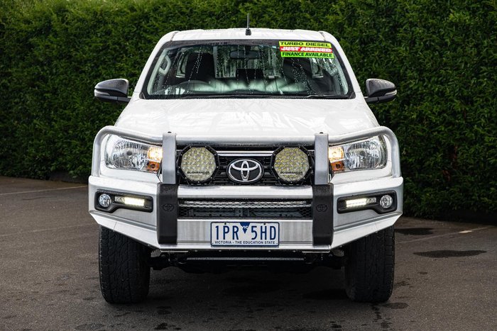 2019 Toyota Hilux SR GUN126R 4X4 Dual Range Glacier White
