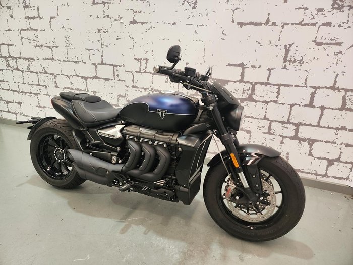 2025 Triumph Rocket 3 R Storm Rocket Black
