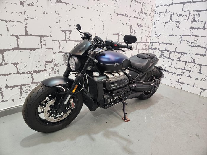 2025 Triumph Rocket 3 R Storm Rocket Black