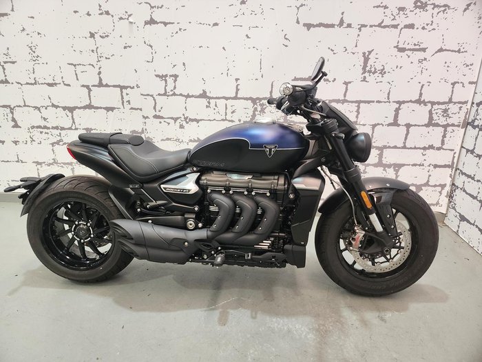 2025 Triumph Rocket 3 R Storm Rocket Black