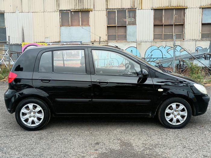 2008 Hyundai Getz S TB MY07 Ebony Black