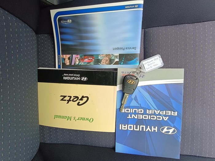 2008 Hyundai Getz S TB MY07 Ebony Black