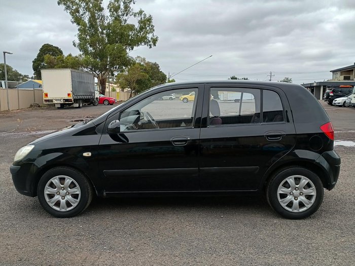 2008 Hyundai Getz S TB MY07 Ebony Black