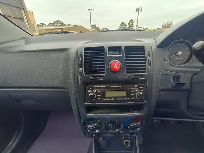 2008 Hyundai Getz S TB MY07 Ebony Black