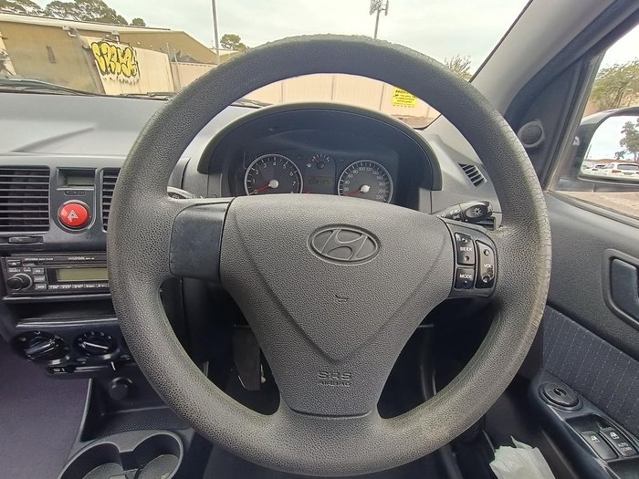 2008 Hyundai Getz S TB MY07 Ebony Black