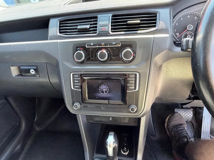 2016 Volkswagen Caddy TSI220 2KN MY16 Candy White