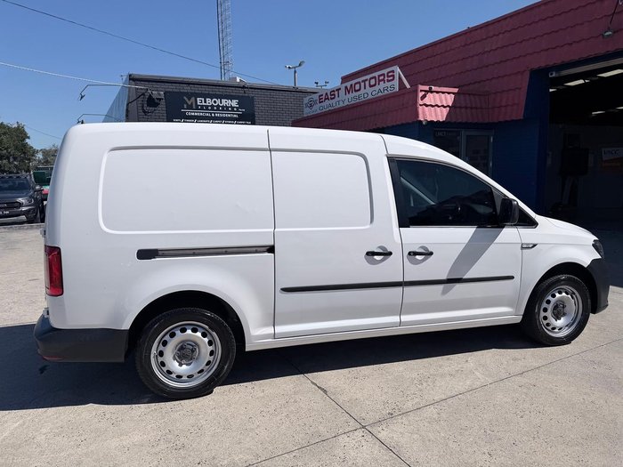 2016 Volkswagen Caddy TSI220 2KN MY16 Candy White