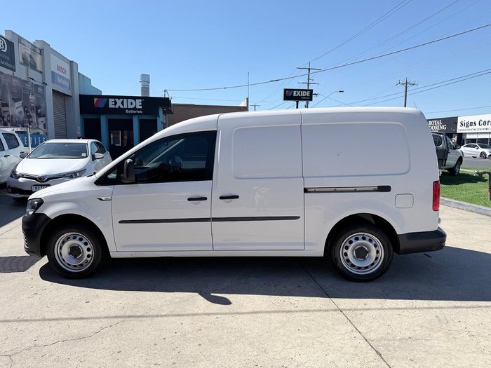 2016 Volkswagen Caddy TSI220 2KN MY16 Candy White