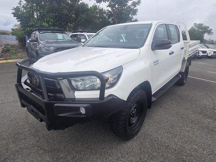 2022 Toyota Hilux SR GUN126R 4X4 Dual Range Glacier White