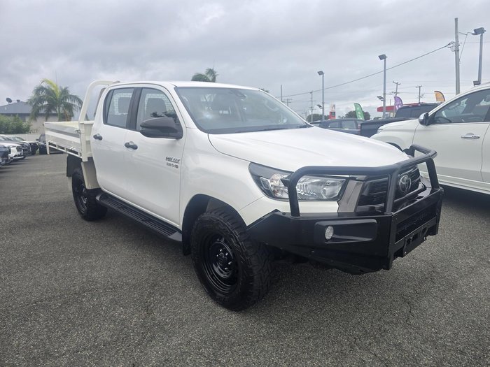 2022 Toyota Hilux SR GUN126R 4X4 Dual Range Glacier White