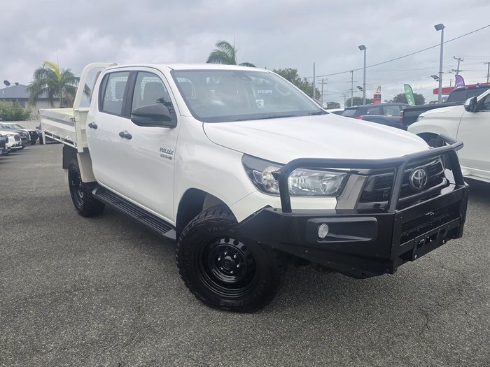 2022 Toyota Hilux SR GUN126R 4X4 Dual Range Glacier White