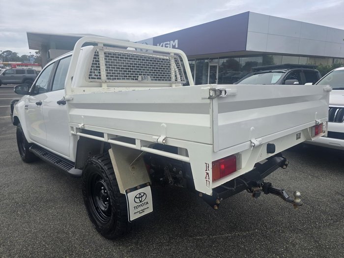2022 Toyota Hilux SR GUN126R 4X4 Dual Range Glacier White