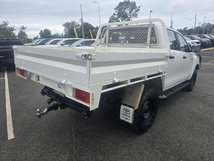 2022 Toyota Hilux SR GUN126R 4X4 Dual Range Glacier White