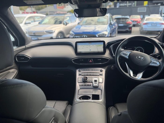 2022 Hyundai Santa Fe Hybrid Highlander TM.V4 MY23 4X4 On Demand Glacier White