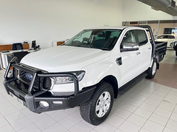 2021 Ford Ranger XLT PX MkIII MY21.25 4X4 Dual Range WHITE