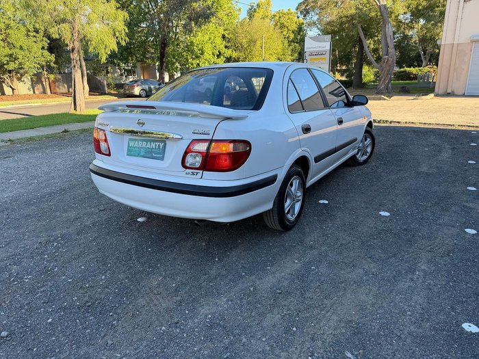 2002 Nissan Pulsar ST N16 Artic White