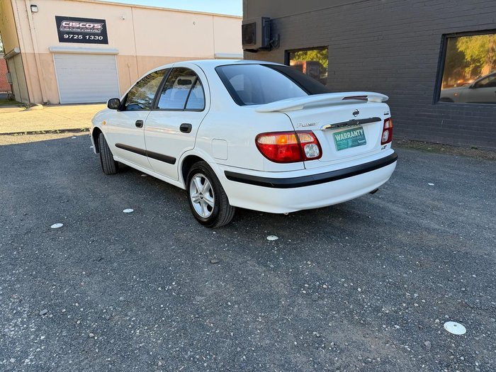 2002 Nissan Pulsar ST N16 Artic White