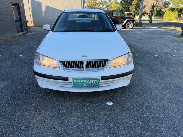 2002 Nissan Pulsar ST N16 Artic White