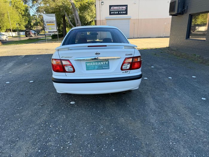 2002 Nissan Pulsar ST N16 Artic White