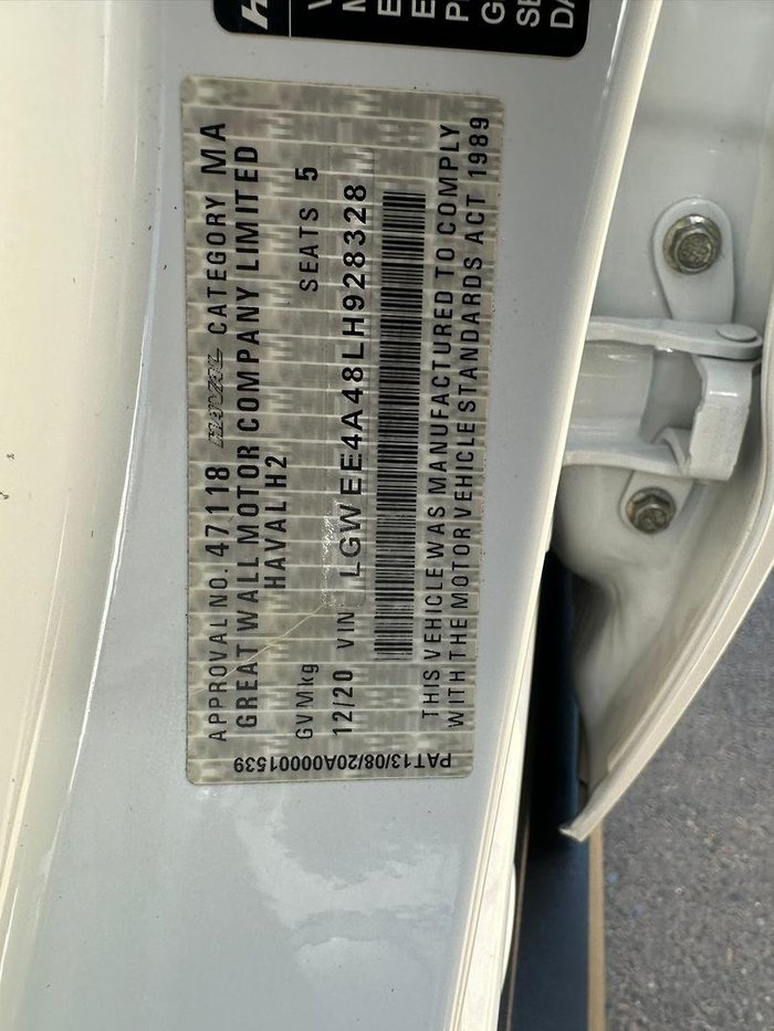 2020 Haval H2 Premium