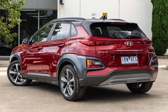 2020 Hyundai Kona Highlander OS.3 MY20 Pulse Red