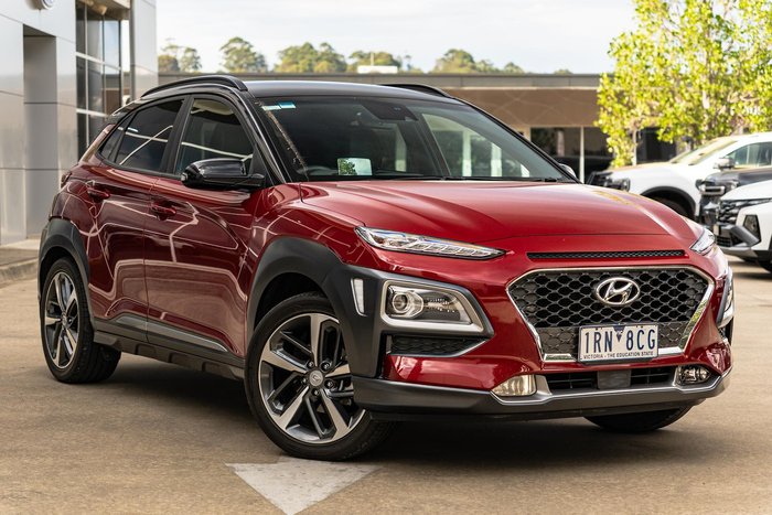 2020 Hyundai Kona Highlander OS.3 MY20 Pulse Red